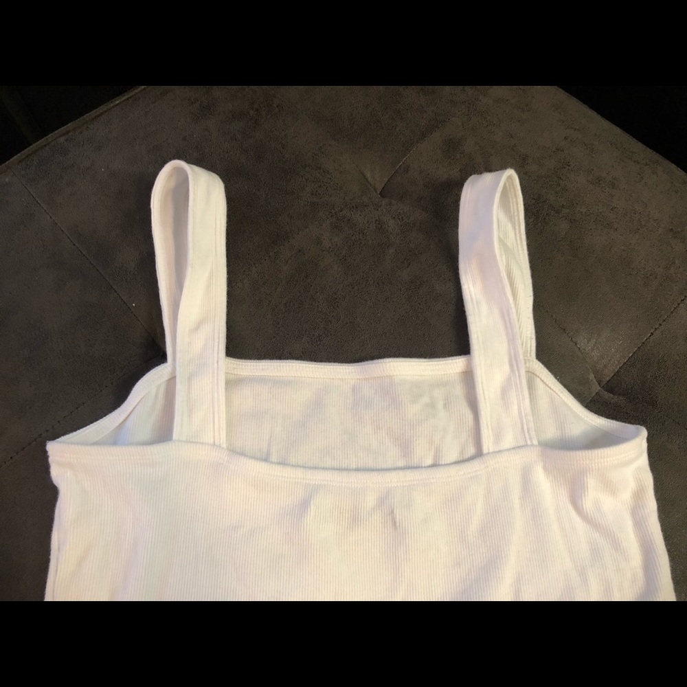 A&F Square-neck Ribbed Tank - Picture 5 of 7